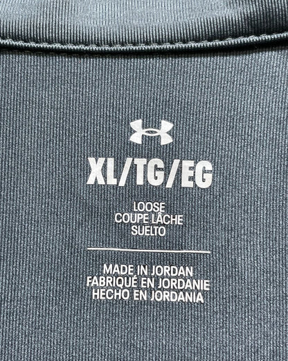 Under Armour Gray Sport Polo T Shirt For Men XL | Preloved Labels