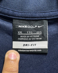 Nike Blue Sport Polo T Shirt For Men XXL | Preloved Labels