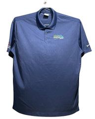 Nike Blue Sport Polo T Shirt For Men XXL | Preloved Labels