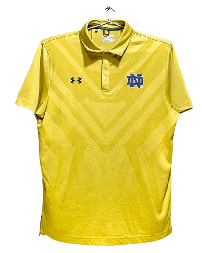 Under Armour Yellow Sport Polo T Shirt For Men XL | Preloved Labels