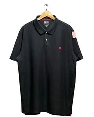 Izod Black Sport Polo T Shirt For Men XL | Preloved Labels