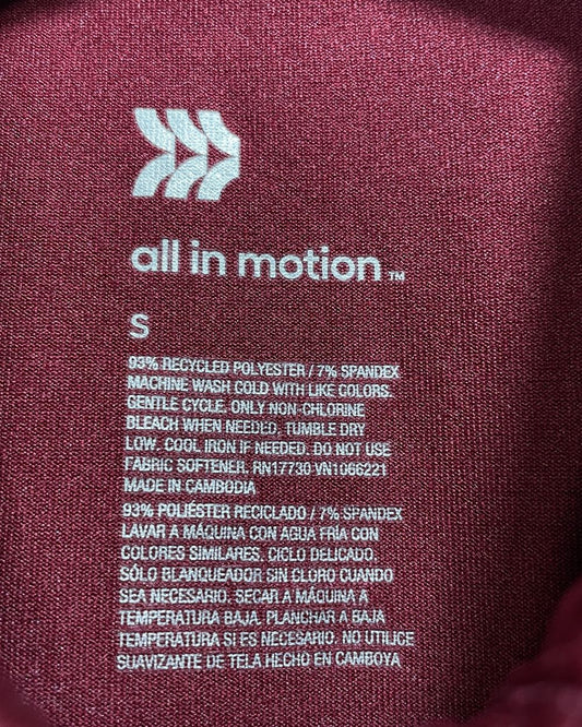 All In Motion Maroon Sport Polo T Shirt For Men S | Preloved Labels
