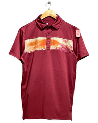 All In Motion Maroon Sport Polo T Shirt For Men S | Preloved Labels