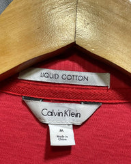Calvin Klein Red Sport Polo T Shirt For Men M | Preloved Labels