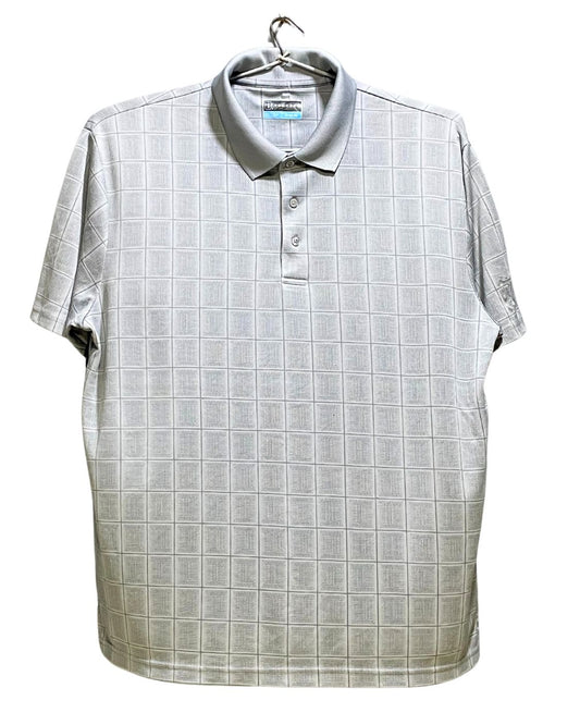 PGA Tour Gray Sport Polo T Shirt For Men XL | Preloved Labels