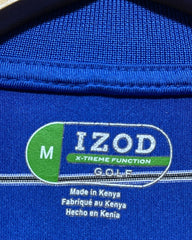 Izod Blue Sport Polo T Shirt For Men M | Preloved Labels