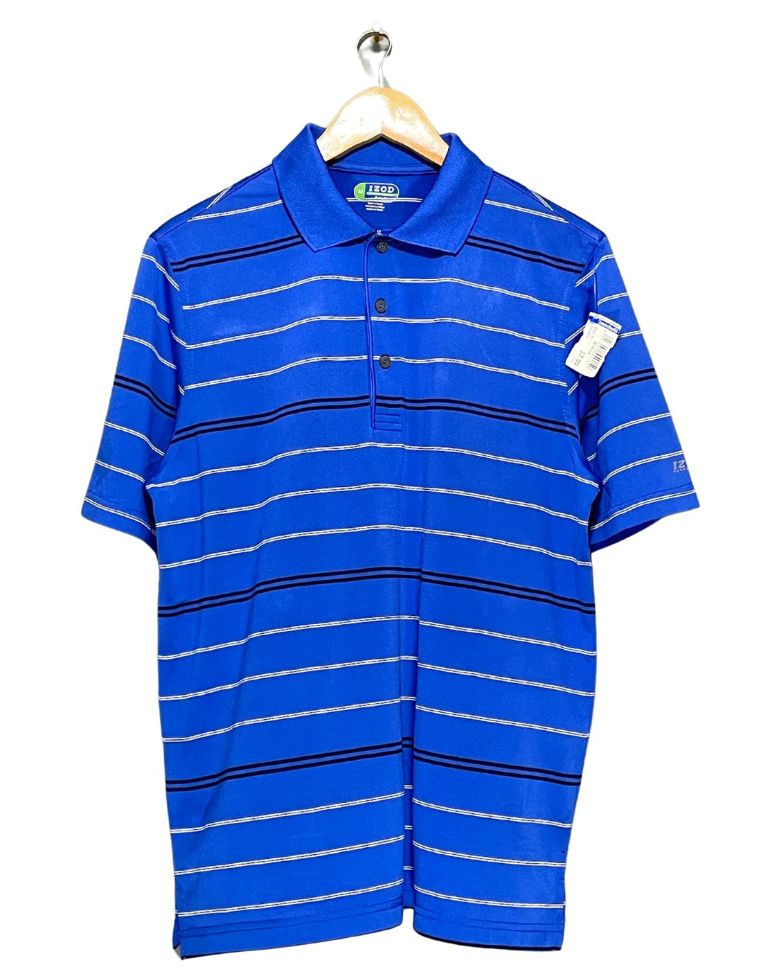 Izod Blue Sport Polo T Shirt For Men M | Preloved Labels