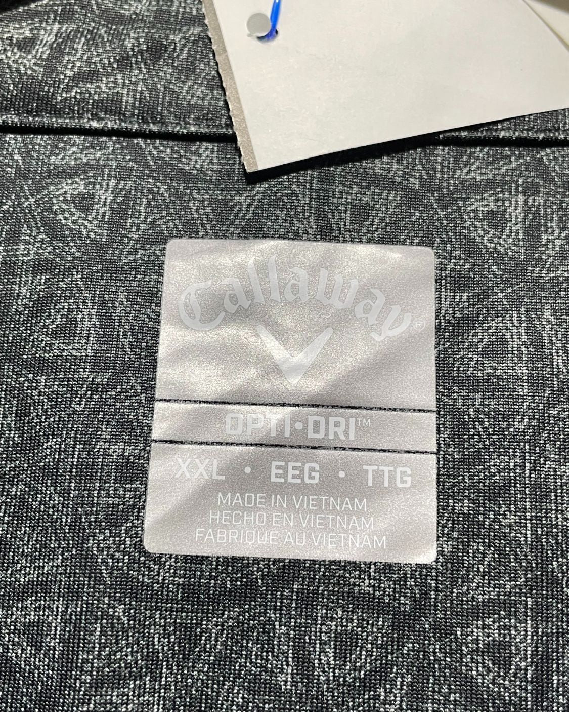 Callaway Gray Sport Polo T Shirt For Men XXL | Preloved Labels