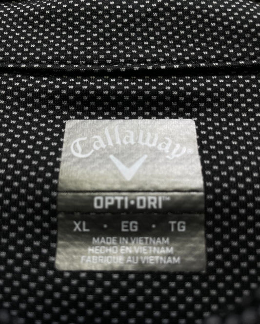 Callaway Black Sport Polo T Shirt For Men M | Preloved Labels