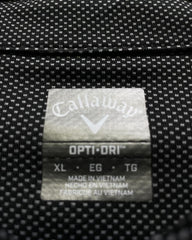 Callaway Black Sport Polo T Shirt For Men M | Preloved Labels