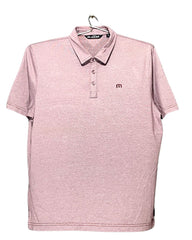 Travis Mathew Maroon Sport Polo T Shirt For Men M | Preloved Labels