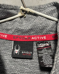 Spyder Active Gray Sport Polo T Shirt For Men L | Preloved Labels
