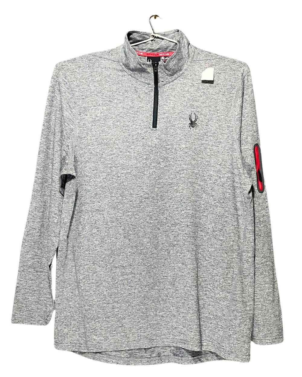 Spyder Active Gray Sport Polo T Shirt For Men L | Preloved Labels