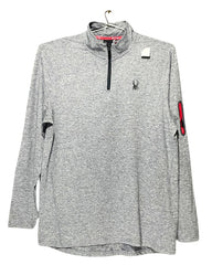 Spyder Active Gray Sport Polo T Shirt For Men L | Preloved Labels
