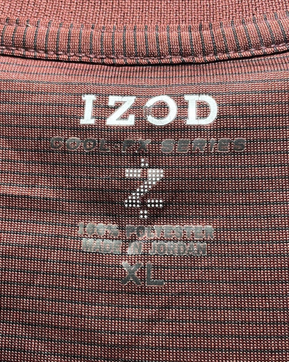 Izod Brown Sport Polo T Shirt For Men XL | Preloved Labels
