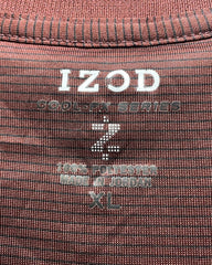 Izod Brown Sport Polo T Shirt For Men XL | Preloved Labels