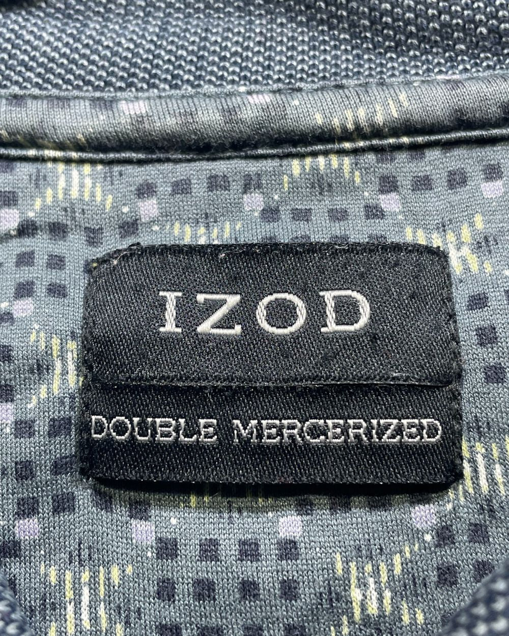 Izod Gray Cotton Polo T Shirt For Men L | Preloved Labels