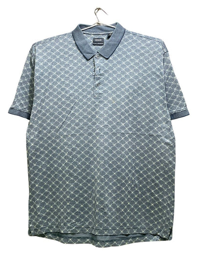 Izod Gray Cotton Polo T Shirt For Men L | Preloved Labels