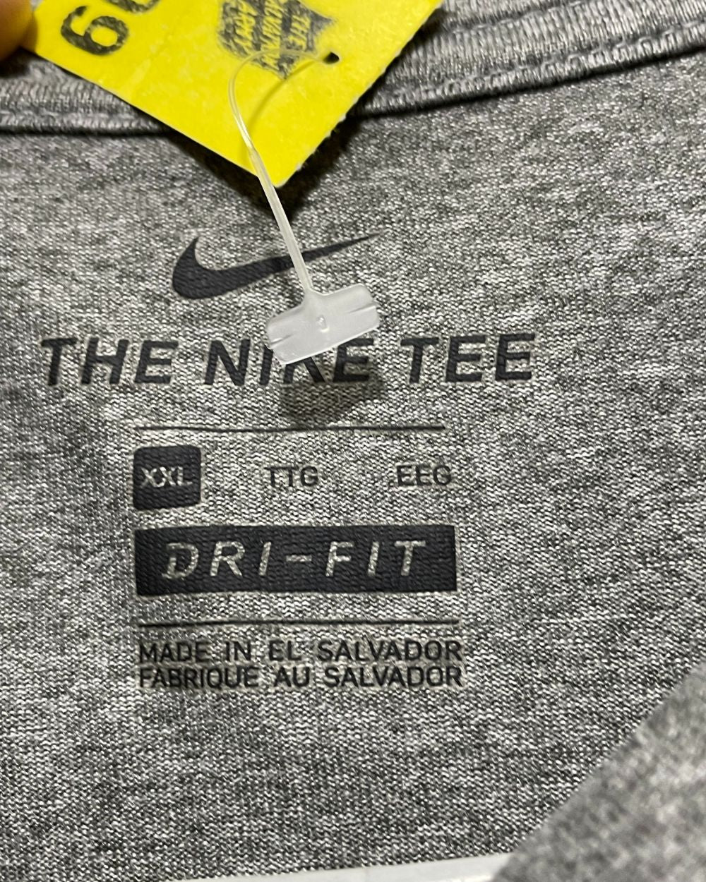 Nike Gray Sports T Shirt For Men XXL | Preloved Labels