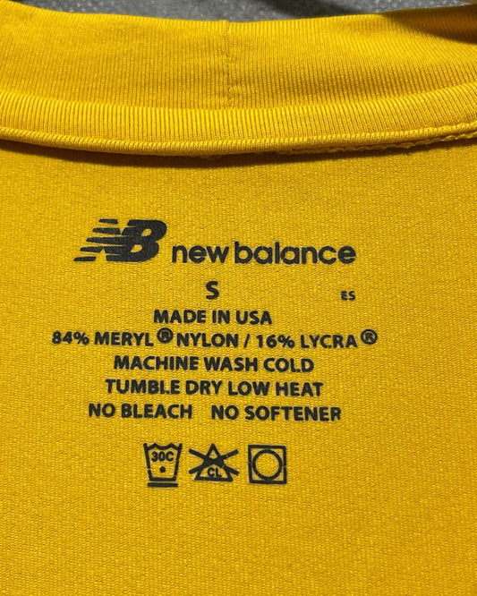 New Balance Yellow Sports T Shirt For Men S | Preloved Labels