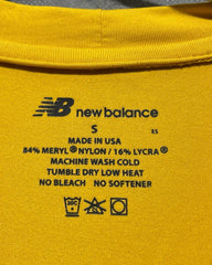 New Balance Yellow Sports T Shirt For Men S | Preloved Labels