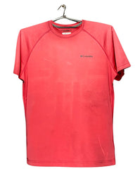 Columbia Red Sports T Shirt For Men M | Preloved Labels