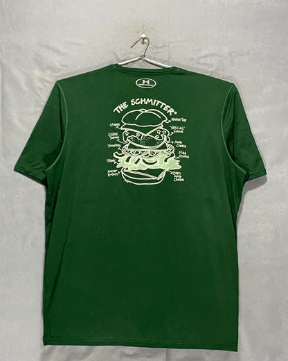 Under Armour Green Sports T Shirt For Men XL | Preloved Labels