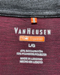 Van Heusen Maroon Sports T Shirt For Men XL | Preloved Labels