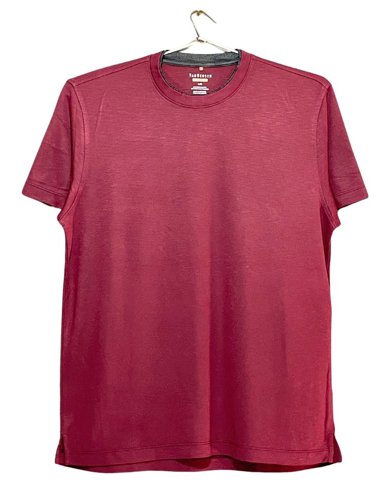 Van Heusen Maroon Sports T Shirt For Men XL | Preloved Labels