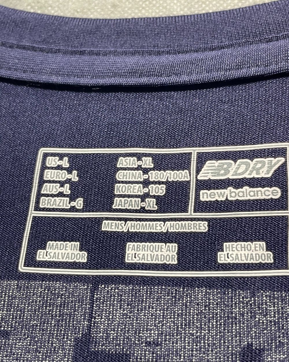 New Balance Blue Sports T Shirt For Men L | Preloved Labels