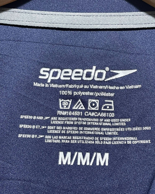 Speedo Blue Sports T Shirt For Men M | Preloved Labels