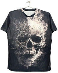 3D Print Black Sports T Shirt For Men L | Preloved Labels