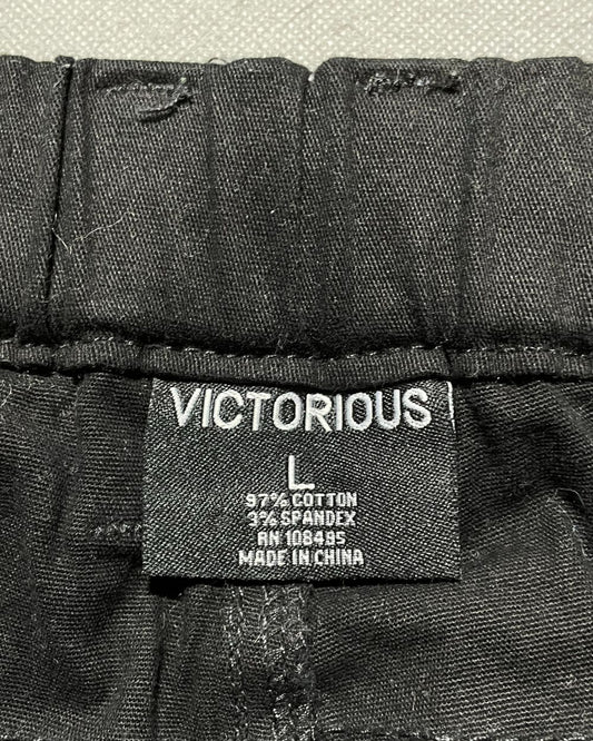Victorious Black Cotton For Men Cargo Pant L | Preloved Labels