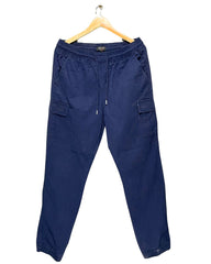 Boohoom an Blue Cotton For Men Cargo Pant L | Preloved Labels