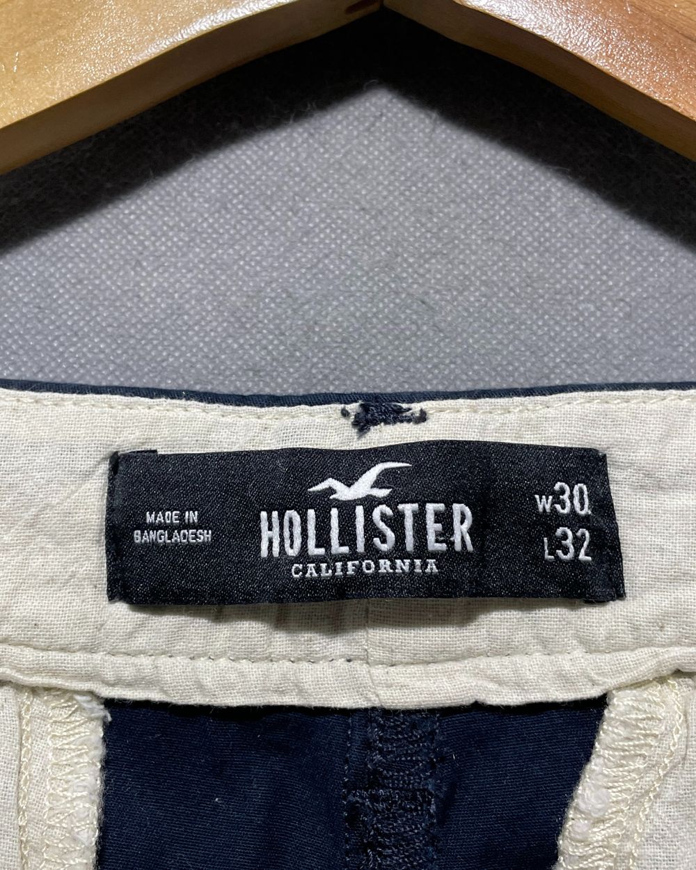 Hollister Blue Cotton Dress Pant For Men S | Preloved Labels