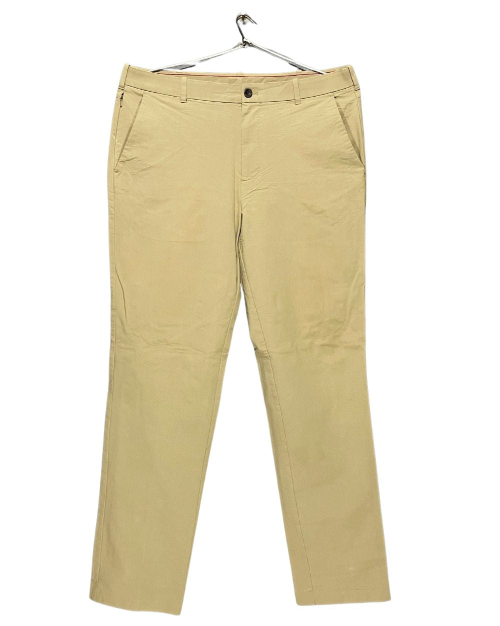 Izod Khaki Cotton Dress Pant For Men Large | Preloved Labels