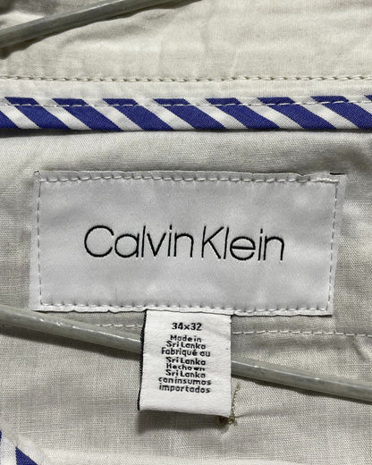 Calvin Klein Khaki Cotton Dress Pant For Men L | Preloved Labels