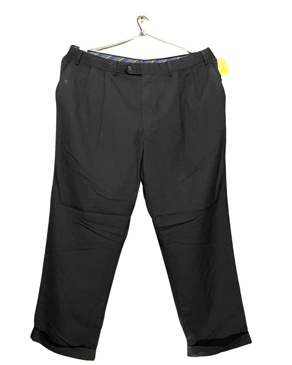 Chaps Black Cotton Dress Pant For Men L | Preloved Labels