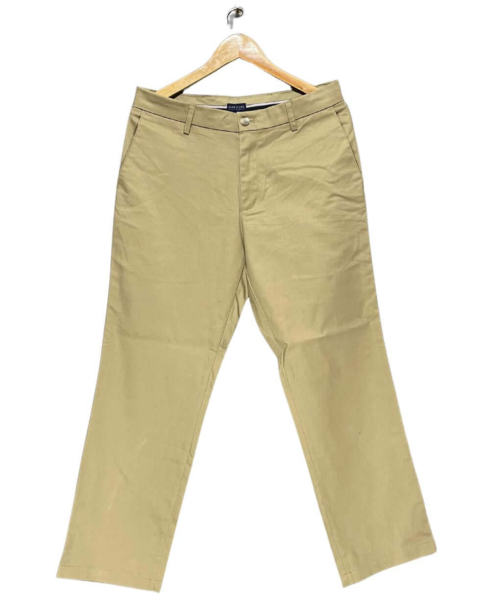 Dockers Khaki Cotton Dress Pant For Men Medium | Preloved Labels