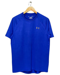 Under Armour Blue Sports T Shirt For Men Medium | Preloved Labels