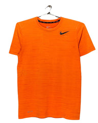 Nike Orange Sports T Shirt For Men Medium | Preloved Labels