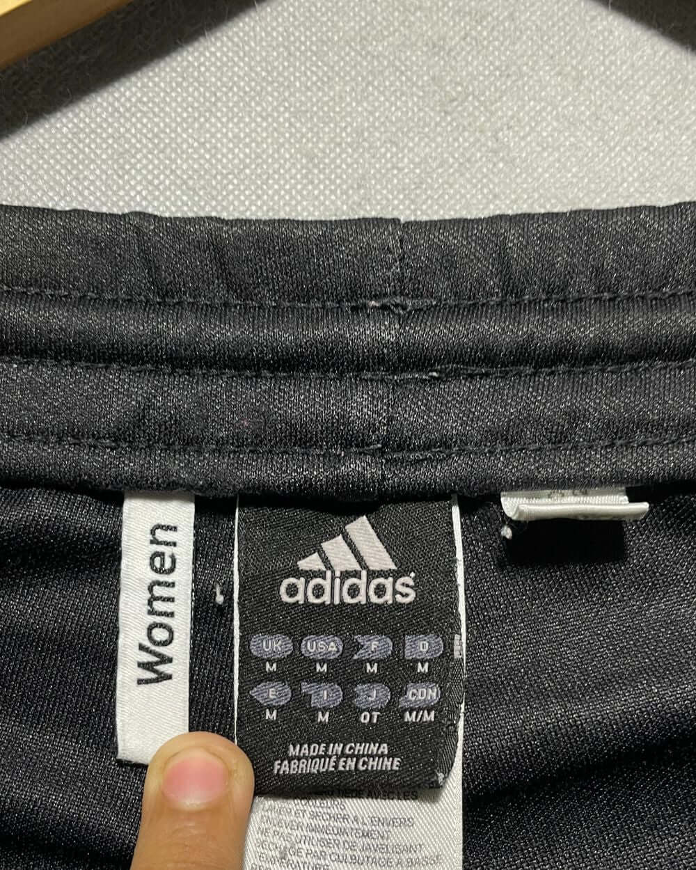 Adidas Black Sport Trouser For Men Medium | Preloved Labels