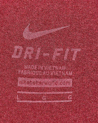 Nike Maroon Sports T Shirt For Men Medium | Preloved Labels