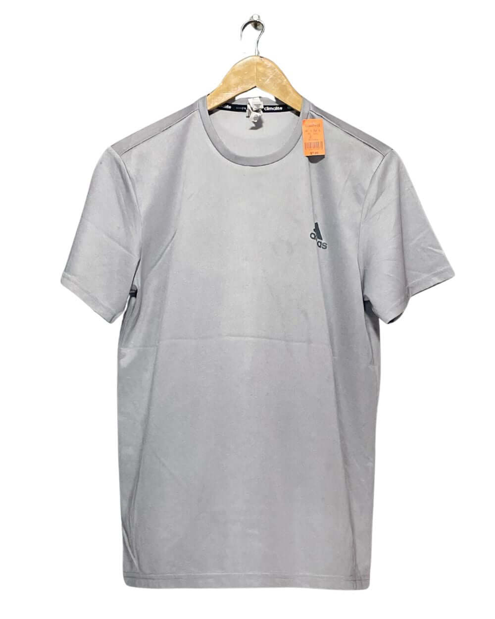 Adidas Gray Sports T Shirt For Men Medium | Preloved Labels