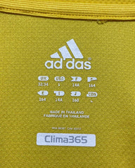 Adidas Yellow Sports T Shirt For Men Medium | Preloved Labels