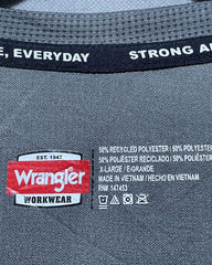 Wrangler Gray Sports T Shirt For Men L | Preloved Labels