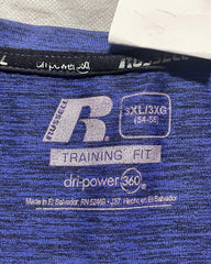 Russell Blue Sports T Shirt For Men 3X Large | Preloved Labels