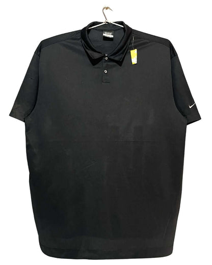 Nike Black Sport Polo T Shirt For Men XXL | Preloved Labels