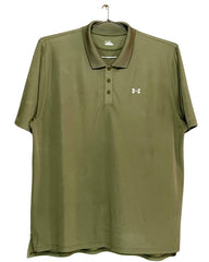 Under Armour Green Sport Polo T Shirt For Men 3X Large | Preloved Labels