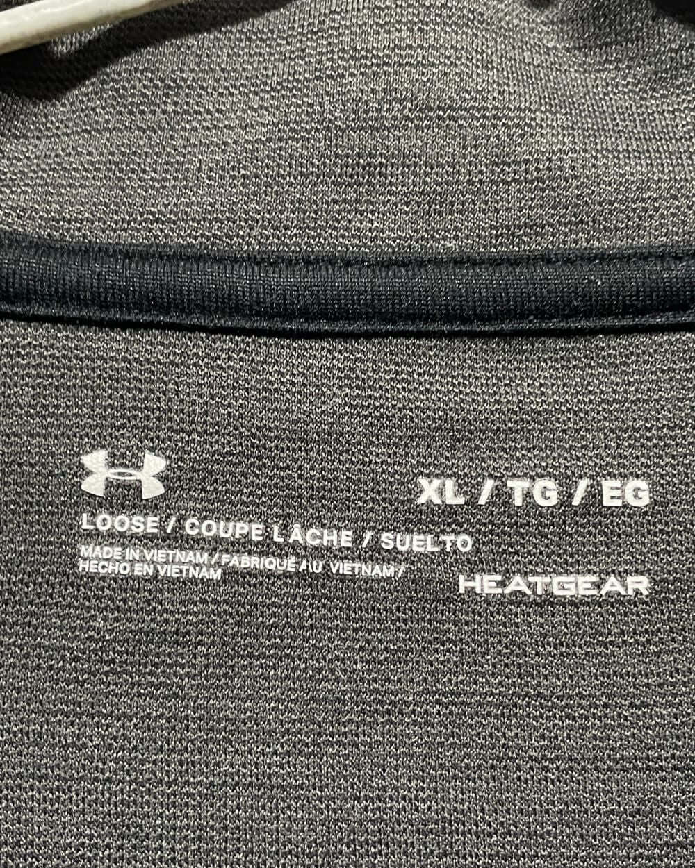 Under Armour Gray Sport Polo T Shirt For Men XL | Preloved Labels